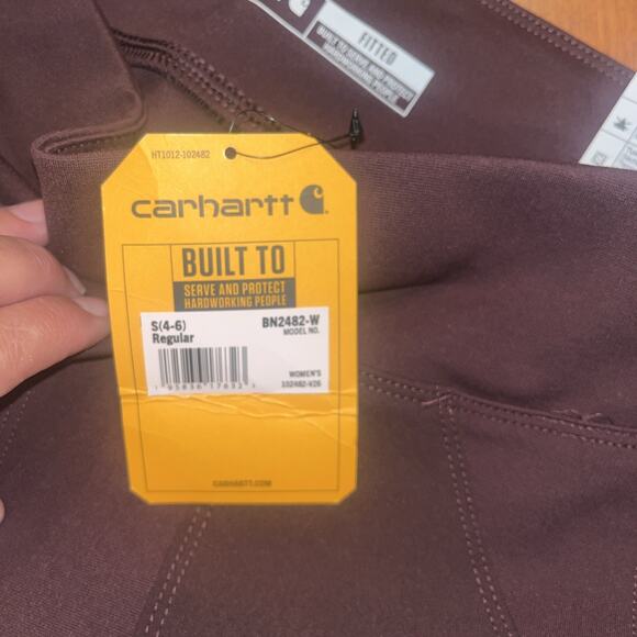 Carhartt Women’s Force Utility Leggings Blackberry Sz. S New BN2482-W - Picture 3 of 6